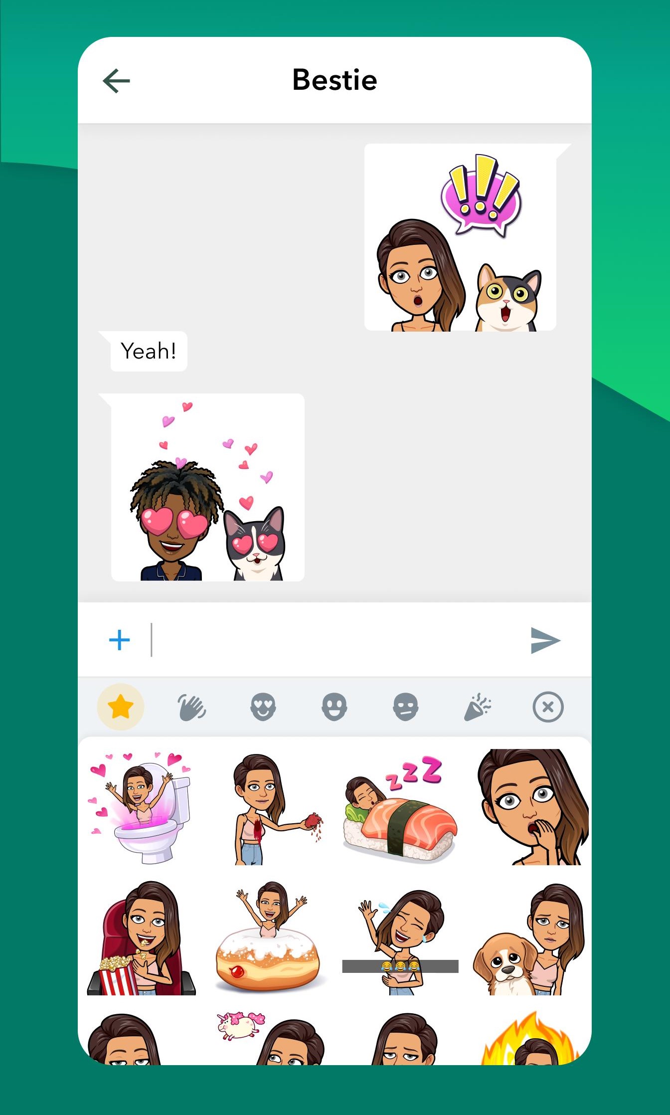 Bitmoji Screenshot 2